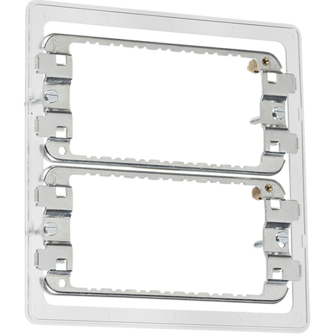 Knightsbridge Screwless 6-8G Grid Mounting Frame