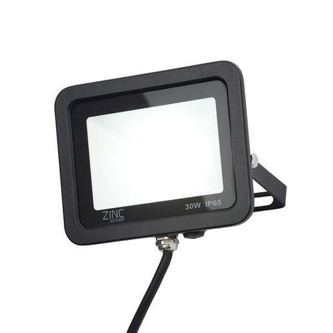 Forum Otley 30W Slimline LED Floodlight Black