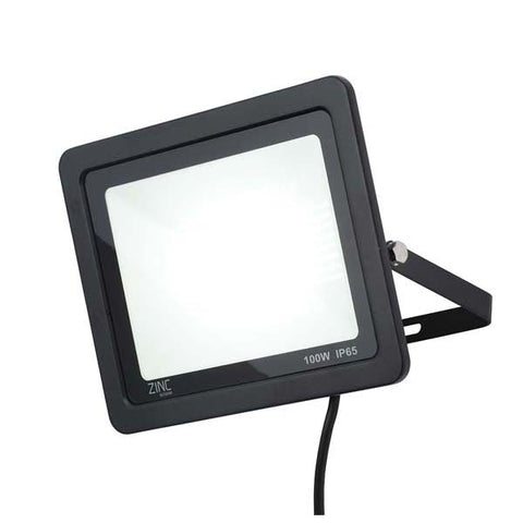 Forum Otley 100W Slimline LED Floodlight Black