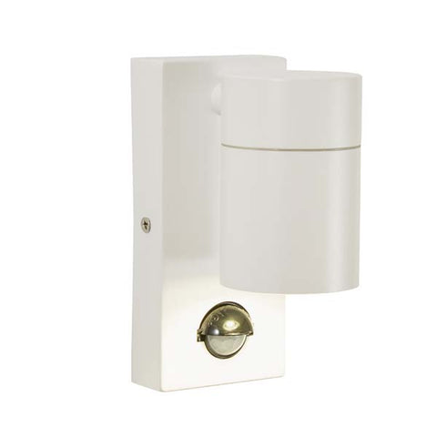 Forum Leto Down PIR Wall Light White